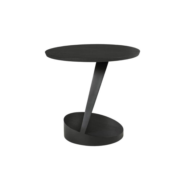 Ethnicraft Oblic Side Table - Teak Black - Pod Furniture Ireland