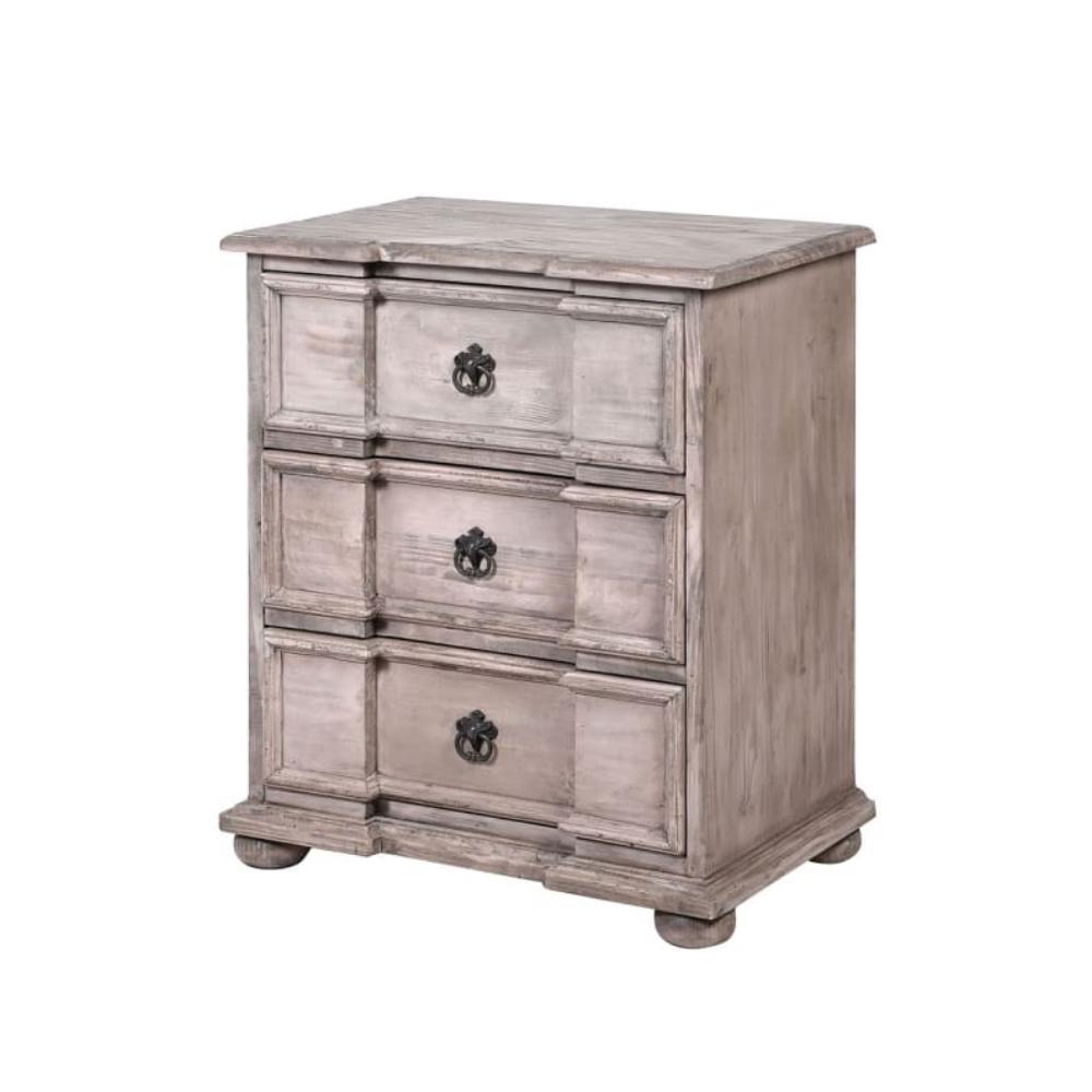 Buy Regal 3 Drawer Bedside Table Online POD Furniture Pod Furniture