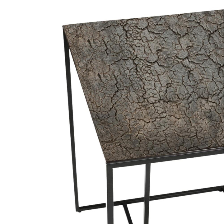 Ethnicraft Triptic Side Table - Lava - Rectangular - Pod Furniture Ireland