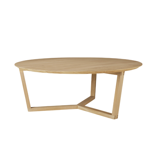 ethnicraft tripod coffee table