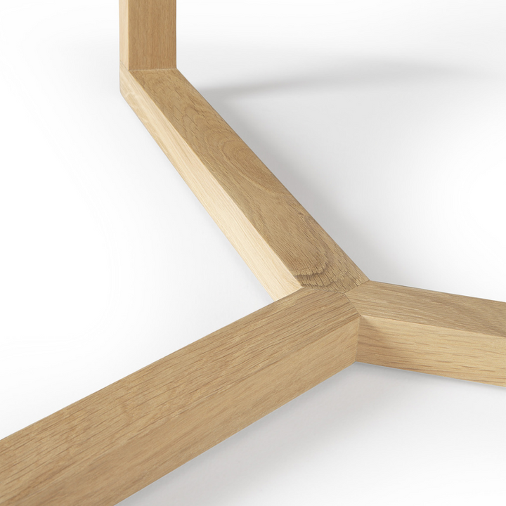 ethnicraft tripod coffee table
