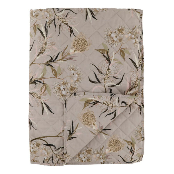 Alix Quilt - Taupe