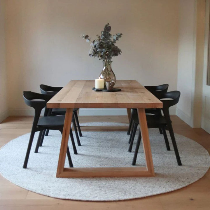 mix and match dining set 180cm 4 bok dining chairs