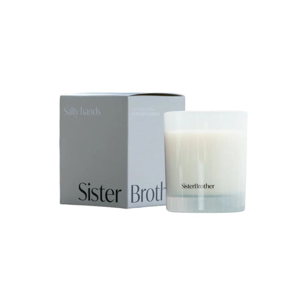 Salty Hands Scented Candle - Sister Brother