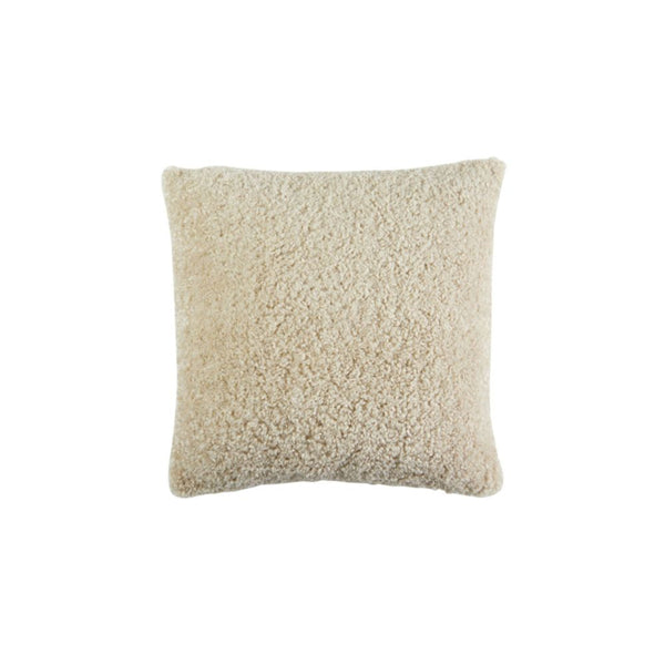 Lia Square Beige Cushion