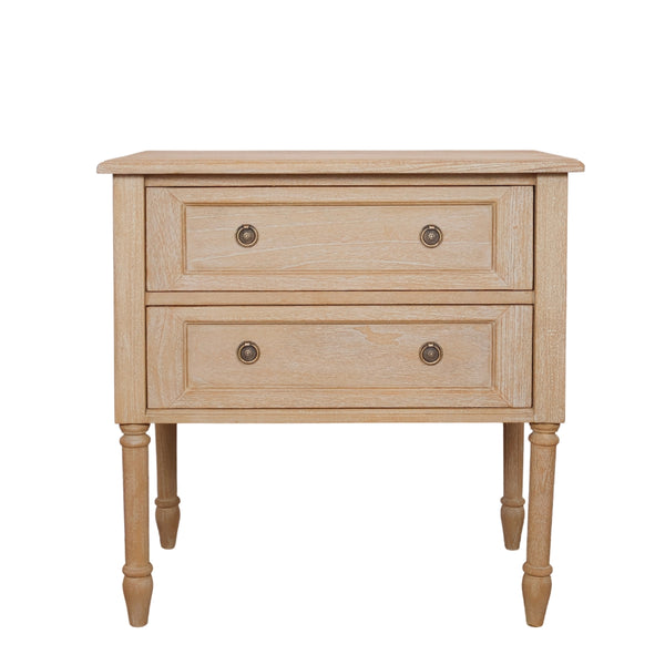 Anita 2 Drawer Chest - Sky Grey