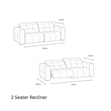 2 Seater Recliner