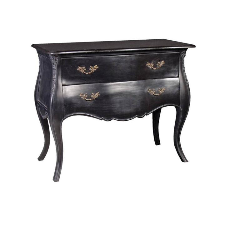 Black Mahogany Chest of Drawers Pod Furniture Ireland