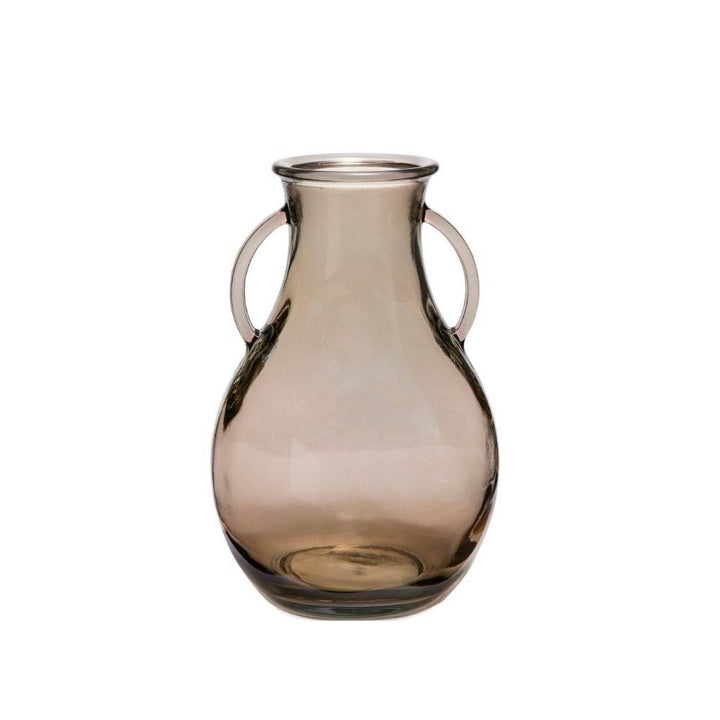 CR22562 BEIGE GLASS VASE 32 CM Pod Furniture Ireland