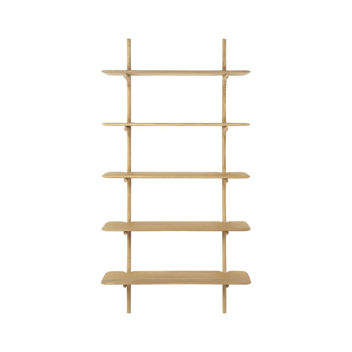 Callac Shelf Buy Ethnicraft PI Wall Shelves – Modular Oak/Mahogany Wall-Mounted ...