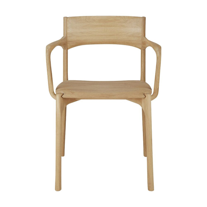 ethnicraft pi dining chair with arms