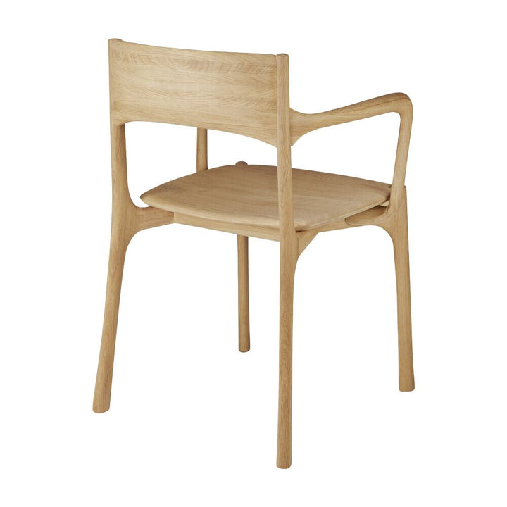 ethnicraft pi dining chair with arms