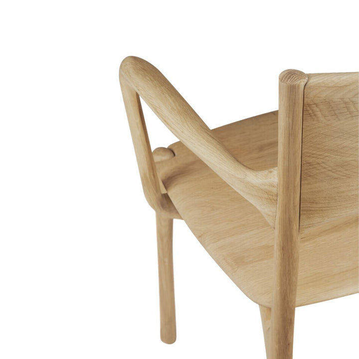 ethnicraft pi dining chair with arms