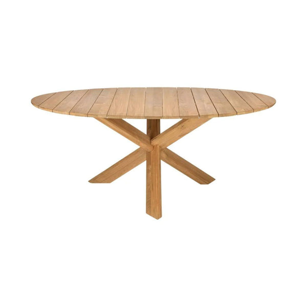 Ethnicraft Circle Outdoor Round Dining Table