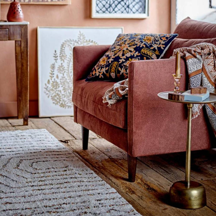 gold side table