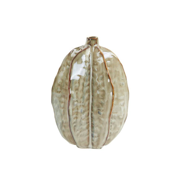 grey brown decorative vase