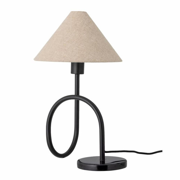 Isabelle Table lamp, Black - Marble Bloomingville