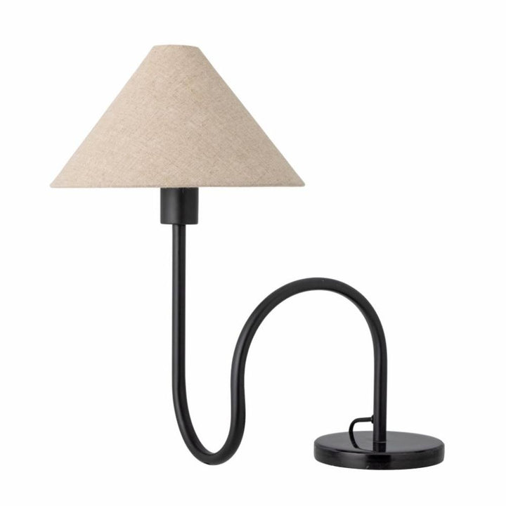 Isabelle Table lamp, Black - Marble Bloomingville