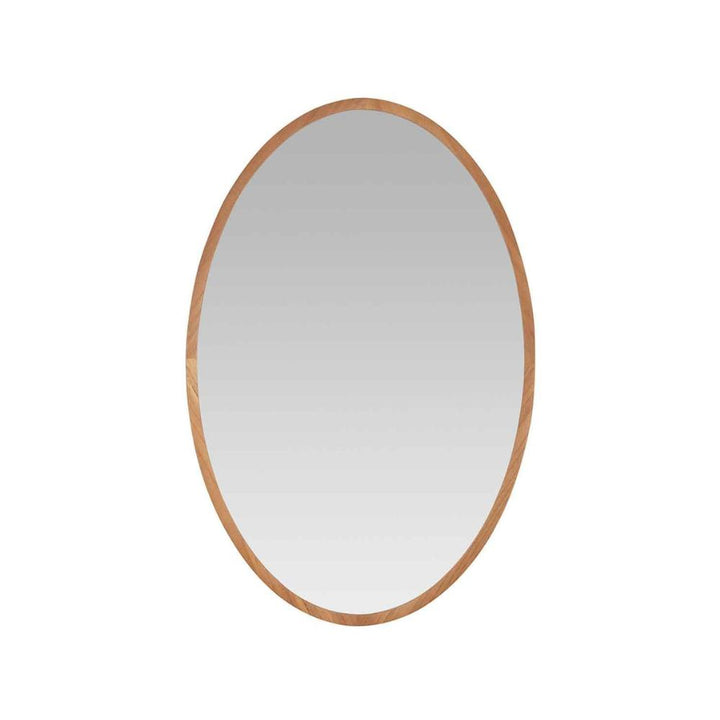 Kendall Oval Wooden Wall Mirror Pod Furniture Ireland