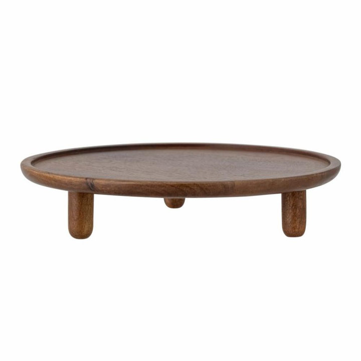 Leah Cake Tray - Brown Mango Wood Pod Furniture Ireland