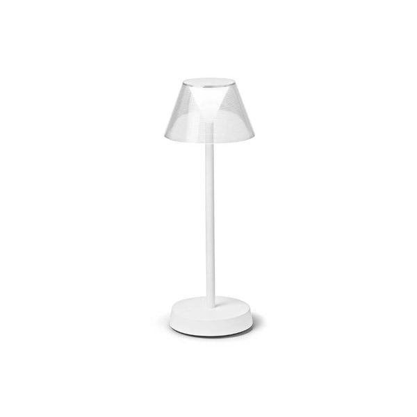 Libby LED Outdoor Table Lamp - White Pod Furniture Ireland