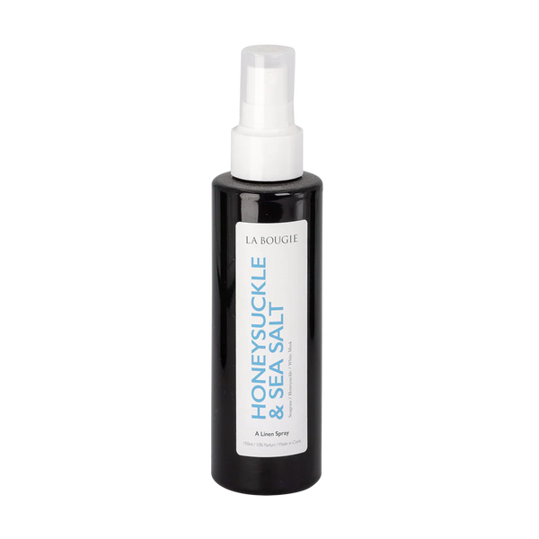 La Bougie Honeysuckle & Sea Salt Linen Spray