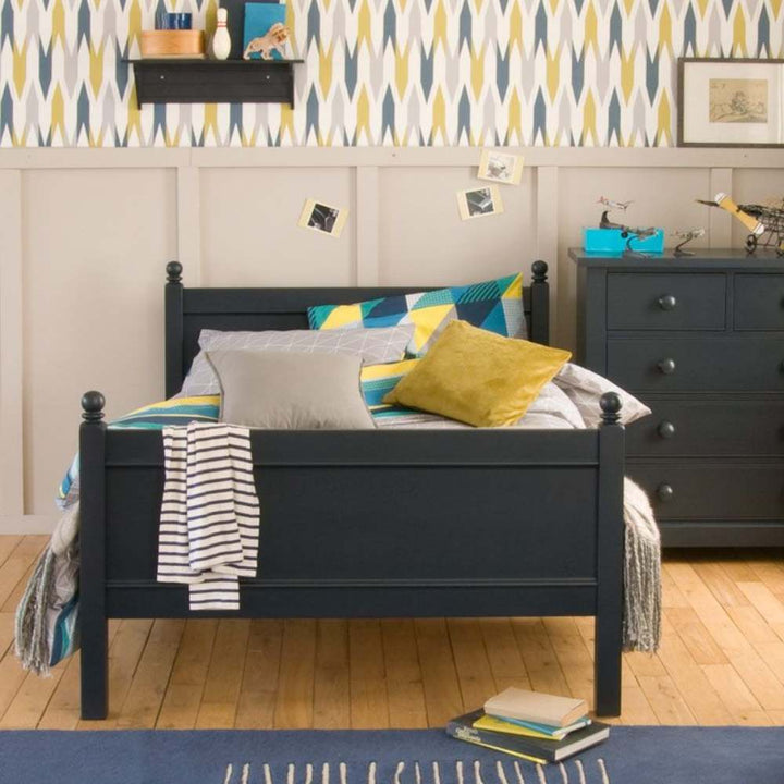 Little Folks Furniture Fargo Double Bed - Painswick Blue Podfurniture