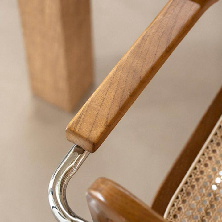 MU72009 NORMA ELM WOOD_METAL CHAIR 46X50X82CM Pod Furniture Ireland