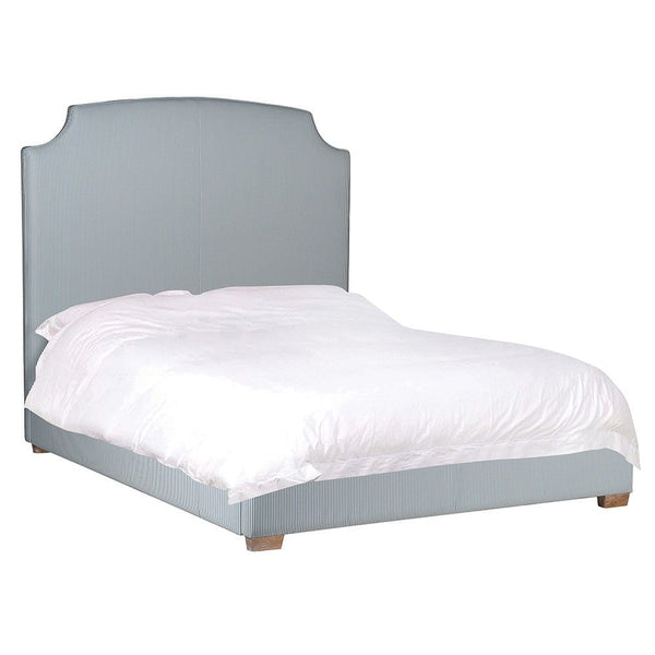 Madeleine Blue and White Pin Stripe 5ft.king-size Bed Coachhouse