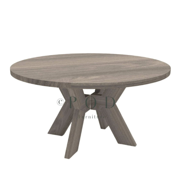 Manny Extendable Round 130cm Dining Table - Floor Model Reduced