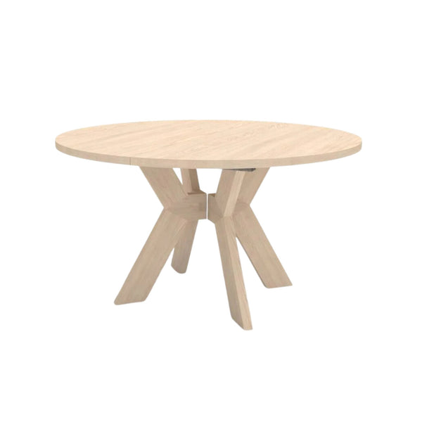 Manny Extendable Round Dining Table