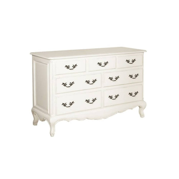 Manor White 7 Drawer Chest Pod Furniture Ireland