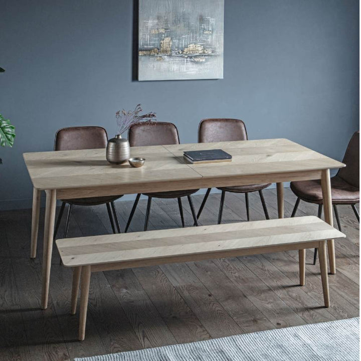 Milano Extending Dining Table 252cm Gallery Direct
