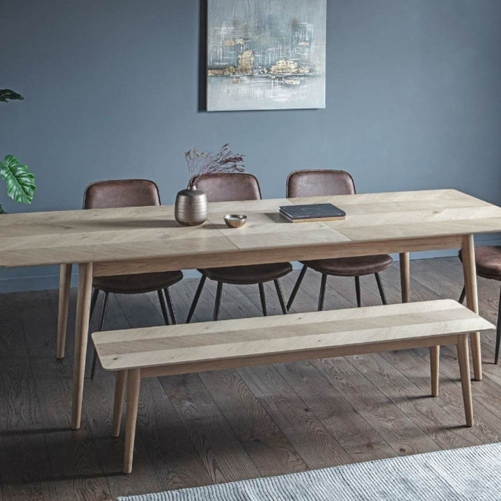 Milano Extending Dining Table 252cm Gallery Direct