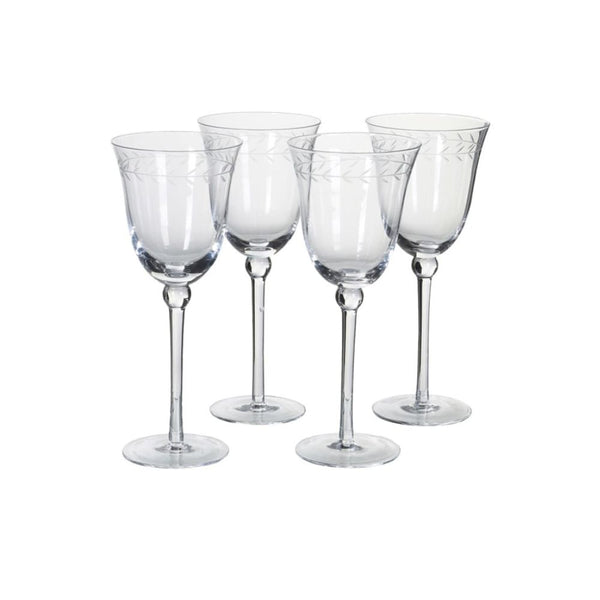 Sash Wine Glasses - Set of 4