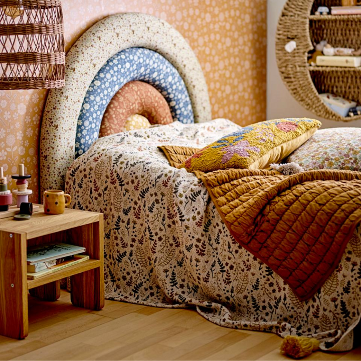Philippa Throw - Yellow, Recycled Cotton Pod Furniture Ireland