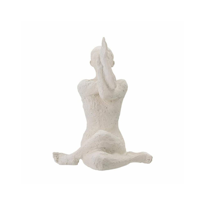 praying yoga pose figure