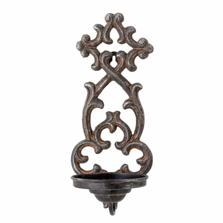 Wall Candle Holder - Grey, Metal Bloomingville