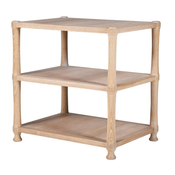 Ruby Oak Tiered Table