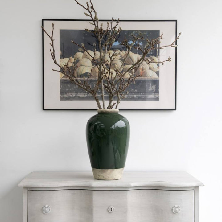 Shirdley Green and Stone Urn - Large Pod Furniture Ireland