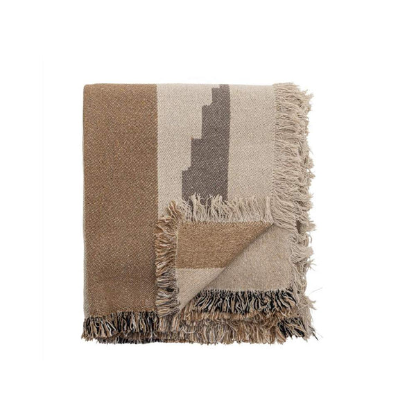 Mali Brown Throw Recycled Cotton