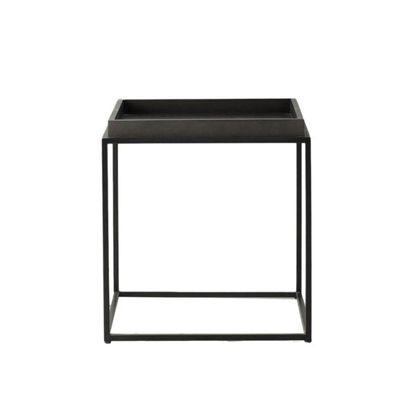 Forden Tray Side Table Black