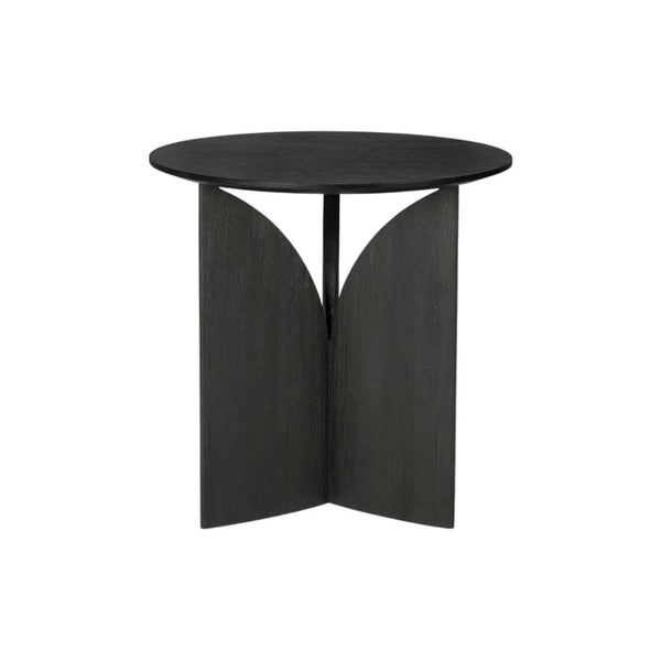 Ethnicraft Fin Side Table - Teak Black