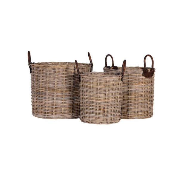 Set of 3 Round Baskets