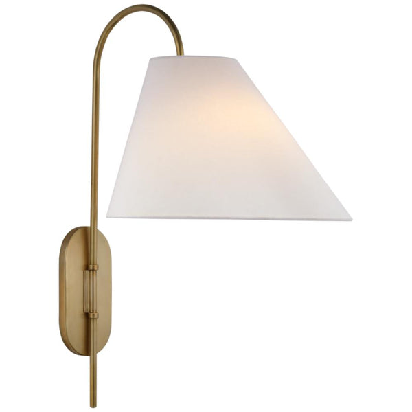 Kinsley Large Articulating Wall Light - Soft Brass