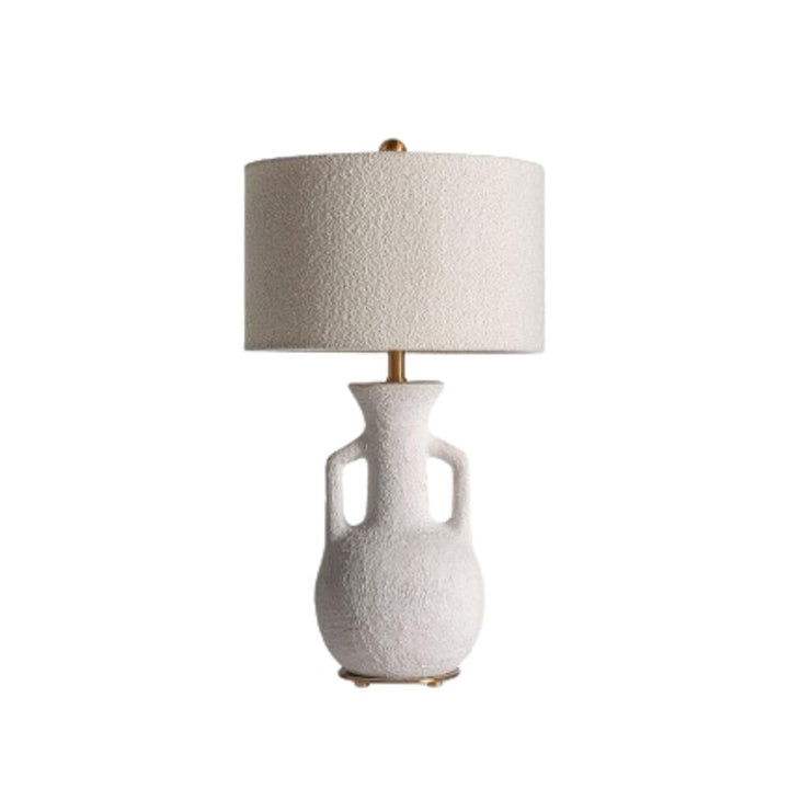 nolan boucle table lamp
