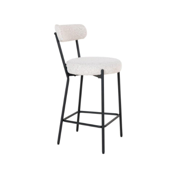 koby boucle counter stool