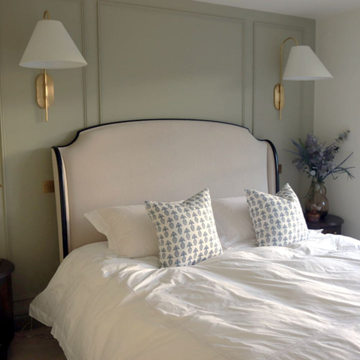 victoria upholstered 6ft super king size bed