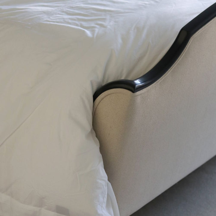 victoria upholstered 6ft super king size bed