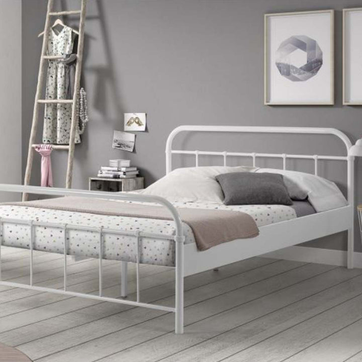 Vipack Boston Double Bed (Colour Options Available) Podfurniture